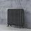 Arroll 597mm x 684mm 2590BTU Black Cast Iron 2 Column Radiator