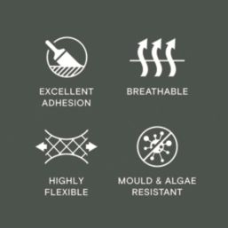 LickPro 5Ltr Smooth Green 06 Masonry Paint