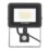 Sylvania SylFlood Outdoor LED Floodlight With PIR Sensor Black 43W 5000lm