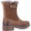 Cotswold Kemerton Size 5 Womens Tan Waterproof Lace & Zip Non Safety Work Boots