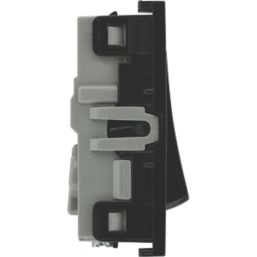 British General  20A Modular DP Boiler Switch Black