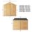 Mercia Value Windowless 6' x 9' 6" (Nominal) Apex Overlap Timber Shed