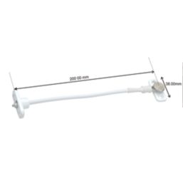 Smith & Locke  Window Restrictor White 160mm