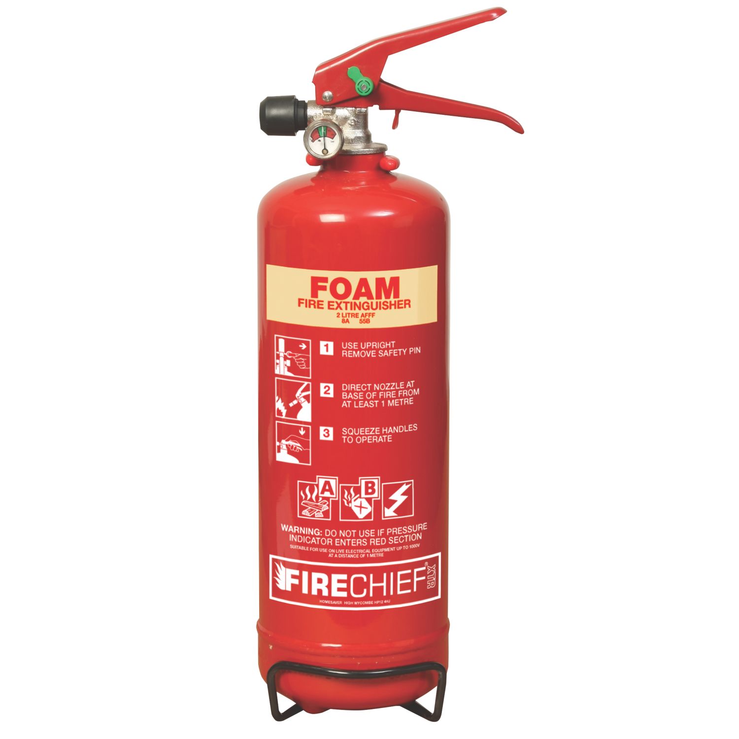 Firechief XTR Foam Fire Extinguisher 2Ltr (7697F)