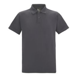Regatta Pro 50 / 50 Pique Polo Shirt Solid Grey X Small 36.2" Chest