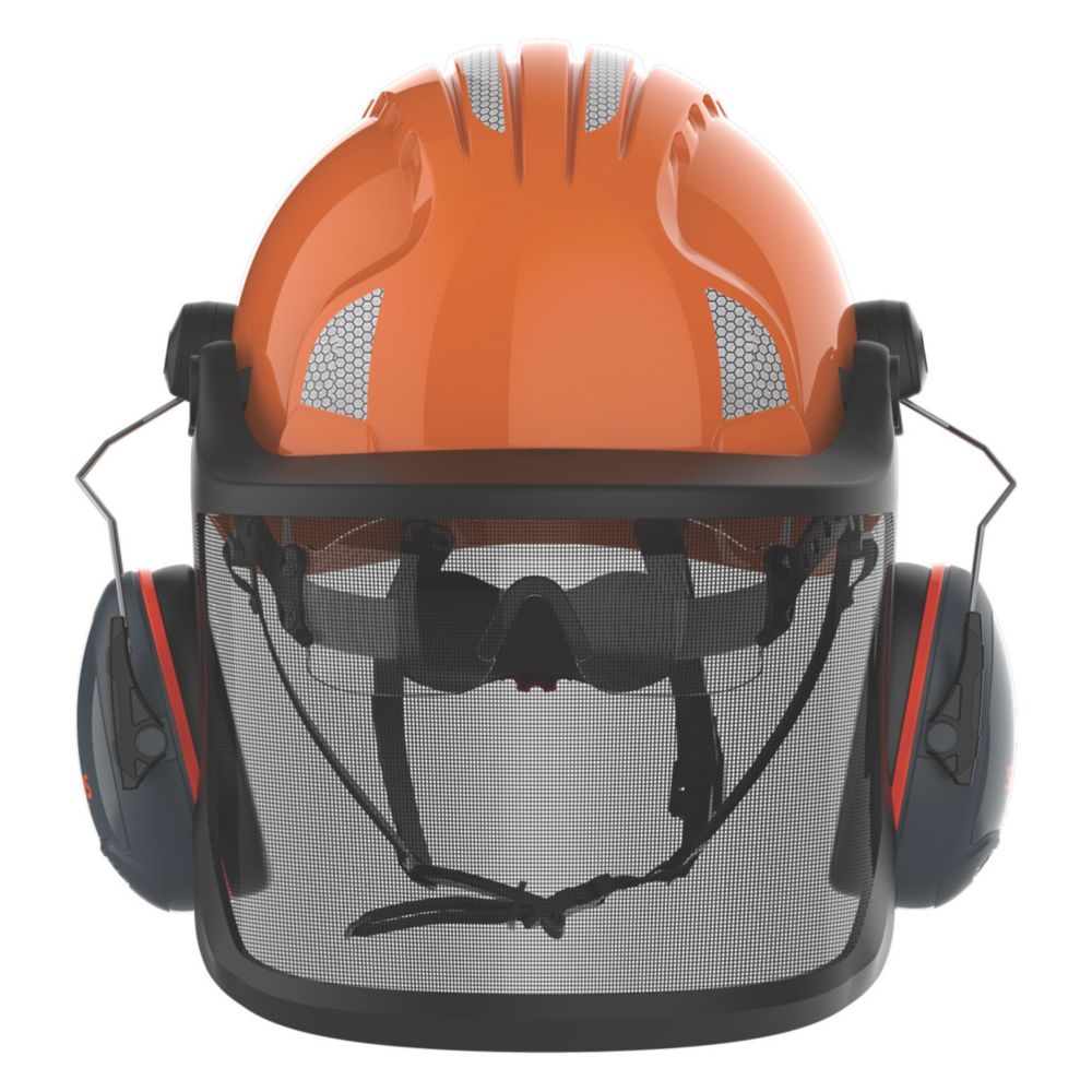 JSP EVOGuard M2 Forestry Helmet System with Ear Defenders & Visor