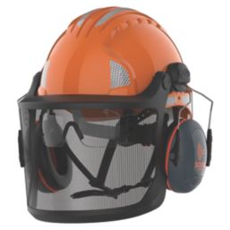 JSP EVOGuard M2  Forestry Helmet System with Ear Defenders & Visor