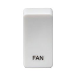 Knightsbridge 'FAN' Switch Cover White