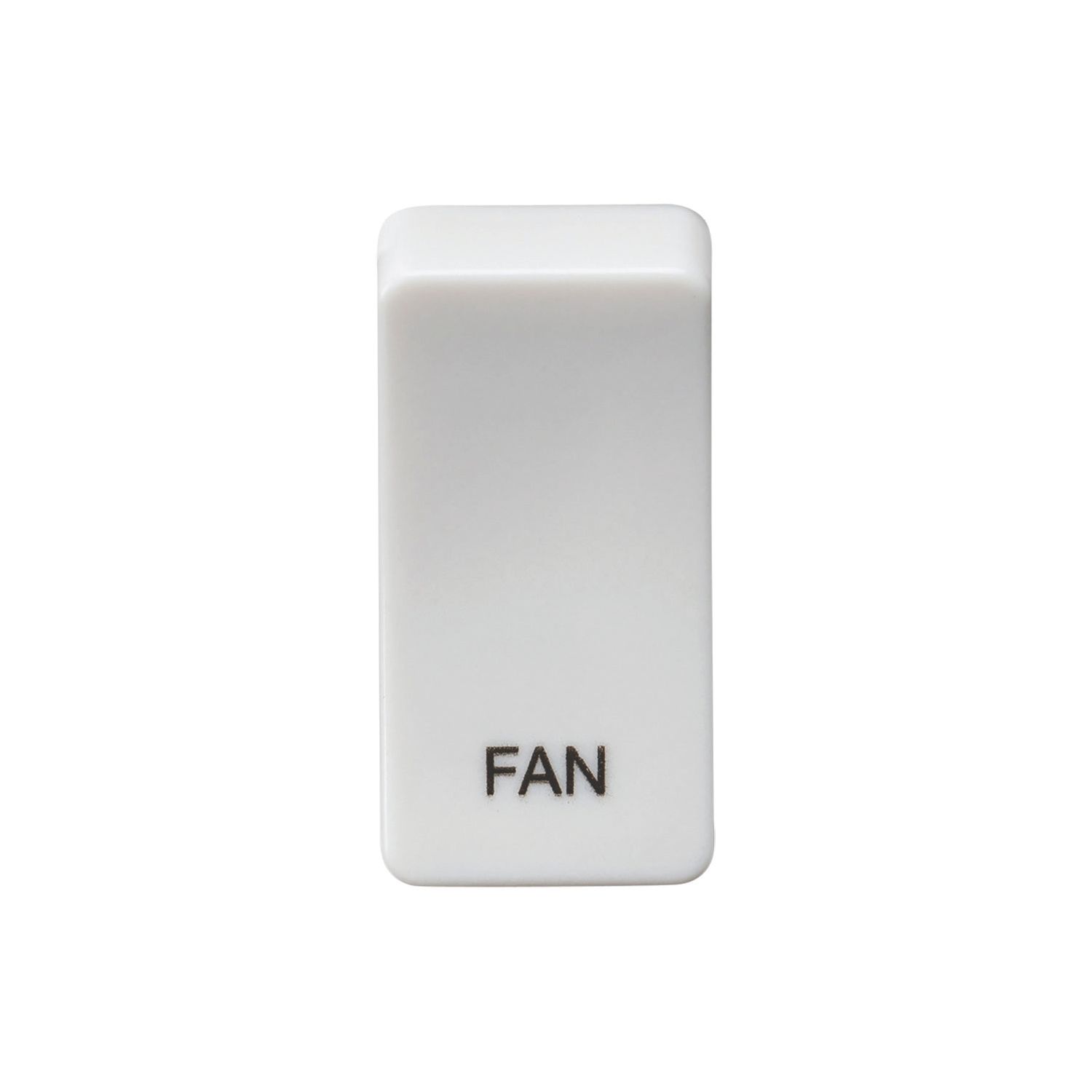 Knightsbridge 'FAN' Switch Cover White (769CR)