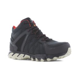 Reebok  Size 10  Black Water-Resistant  Safety Boots