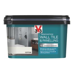 V33 2Ltr Cotton Satin Tile Paint