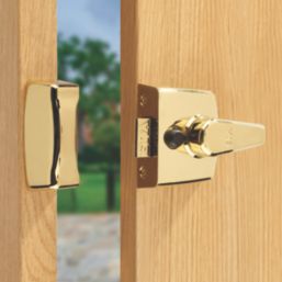 ERA 1430-37-1  Replacement Night Latch Polished Chrome 40mm Backset