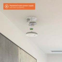 FireAngel Pro Connected FP1640W2-R Mains Interlinked Multi-Sensor Smart Smoke Alarm