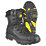 Amblers FS999 Hi Leg Composite Metal Free   Safety Boots Black Size 3