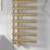 Reina 780mm x 500mm 775BTU Brass Flat Designer Towel Radiator