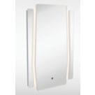 Sensio Gatsby Rectangular Illuminated Art Deco Bathroom Mirror With 1842lm LED Light 900mm x 600mm
