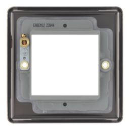 LAP  2-Module Modular Faceplate Antique Brass