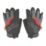 Milwaukee  Fingerless Work Gloves Black/Grey Large