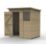 Forest Beckwood 6' x 4' (Nominal) Pent Shiplap Timber Shed with Base