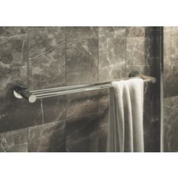 ETAL  Double Towel Rail Stainless Steel 600mm x 141mm x 55mm