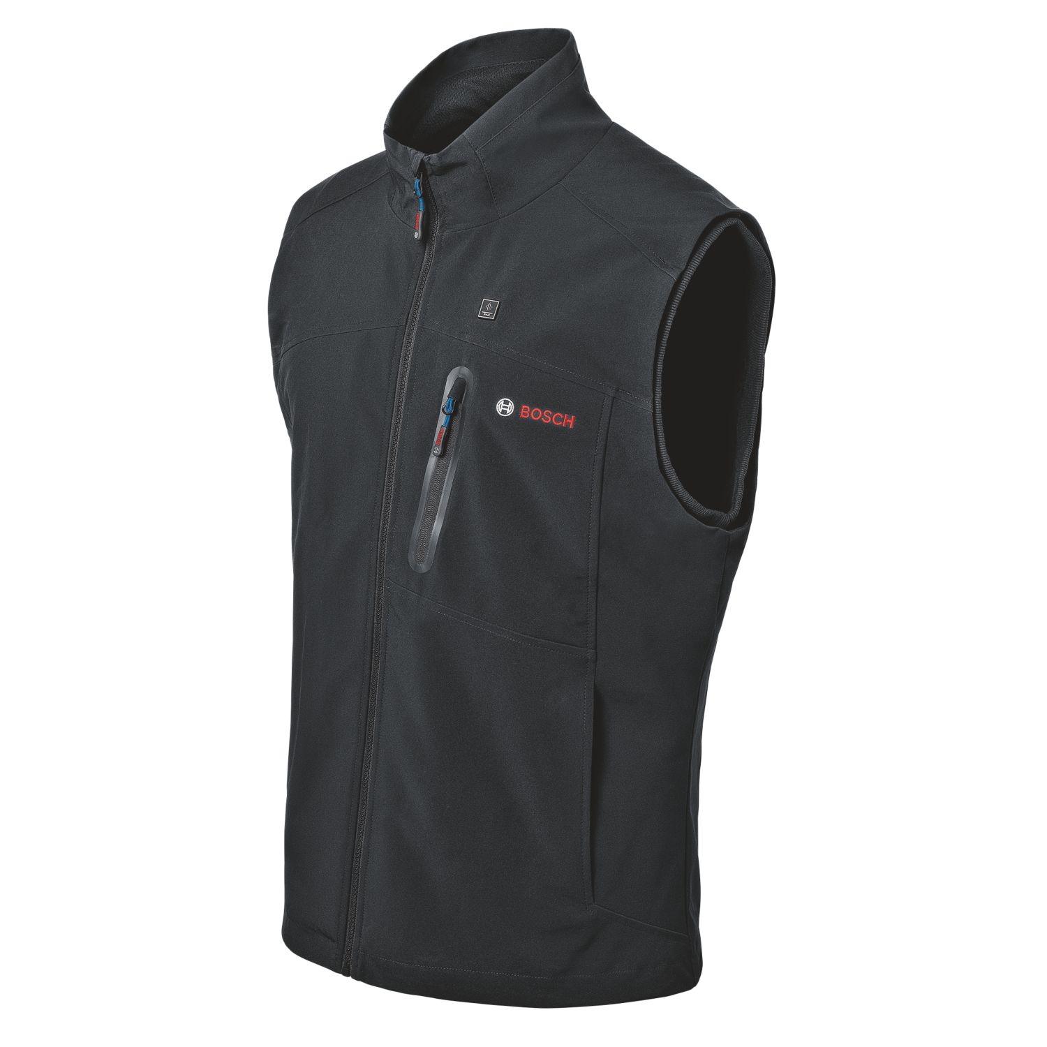 Bosch GHV 12+18V XA 12 / 18V Li-Ion Airstream Heated Bodywarmer Black Small 36 1/4" Chest - Bare (769RP)