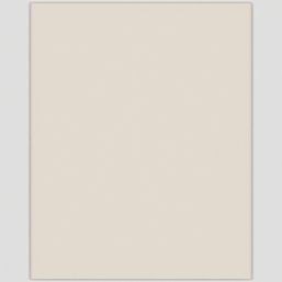 Splashback  Cotton Cream Self-Adhesive Glass Kitchen Splashback 600mm x 750mm x 6mm