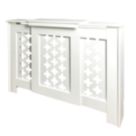 Victorian Radiator Cover White  970-1420mm x 235mm x 936mm