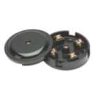 Knightsbridge  20A 4-Terminal Junction Box Black