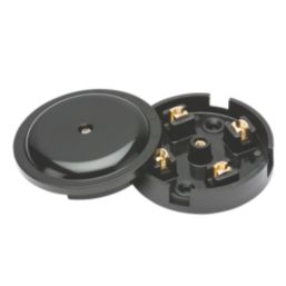 Knightsbridge  20A 4-Terminal Junction Box Black