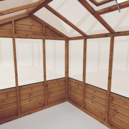 Mercia Traditional 6' x 8' (Nominal) Timber Greenhouse