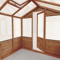 Mercia Traditional 6' x 8' (Nominal) Timber Greenhouse