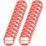 Scafftag  Unitag Inserts (Red) 20 Pack