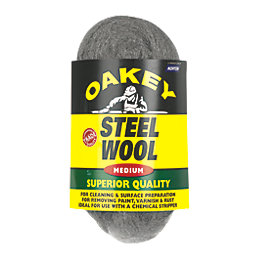 Oakey  Medium Steel Wool 200g