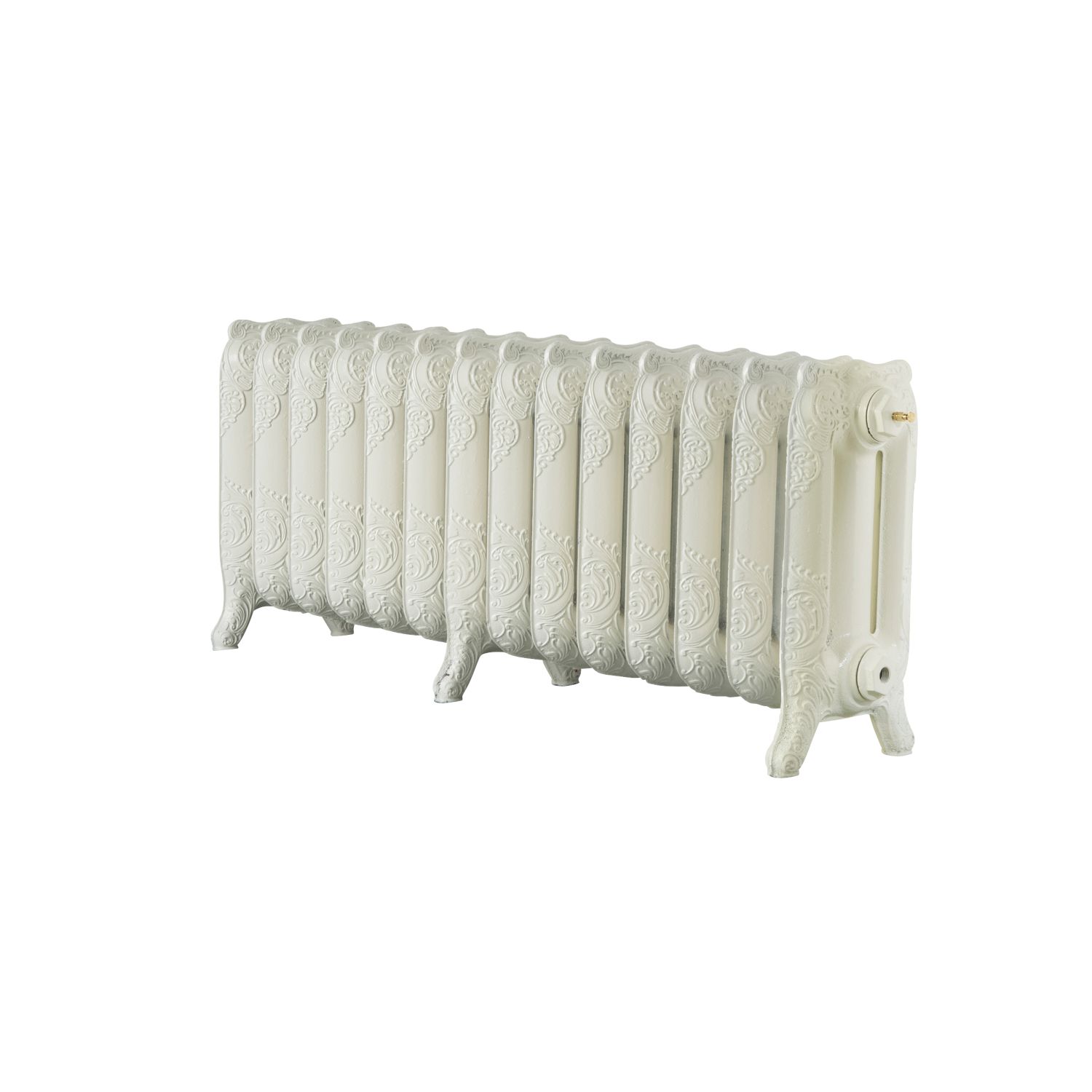 Arroll 470mm x 1154mm 4299BTU Cream Cast Iron 3 Column Radiator (7701P)