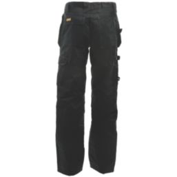 DEWALT Pro Tradesman Work Trousers Black 32" W 31" L