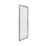 Essentials Framed Rectangular In-Fold Shower Door Chrome 760mm x 1850mm