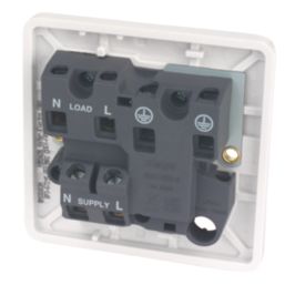 Hager Sollysta WMSSU83N 13A Switched Fused Spur with LED White