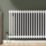 Flomasta 600mm x 785mm 3376BTU White Horizontal 3 Column Radiator