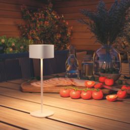 Calex Serino Rechargeable LED Table Lamp Sand 90lm