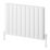 Reina Loco Double 600mm x 850mm 3161BTU White Horizontal Designer Radiator