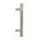 Elite Knobs & Handles Kensington Knurled T Bar Handle Brushed Nickel 148mm