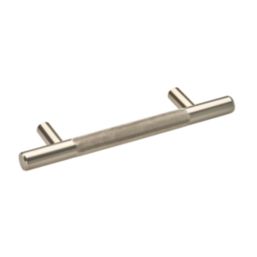 Elite Knobs & Handles Kensington Knurled T Bar Handle Brushed Nickel 148mm
