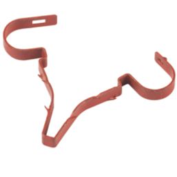 D-Line Red Round Twin Safe-D Stag Cable Clips 2x 6-8mm² 100 Pack