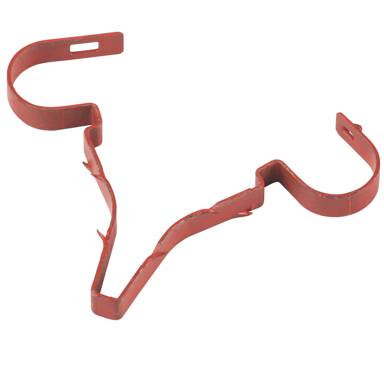 D-Line Red Round Twin Safe-D Stag Cable Clips 2x 6-8mm² 100 Pack (770KU)