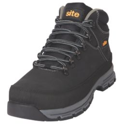 Site Bronzite Size 10  Black  Steel Toe Cap Safety Boots