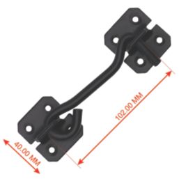 Smith & Locke Cabin Hook Black 102mm