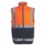Regatta Pro Zip Collar Hi-Vis Vest Orange/Navy Large 41.5" Chest