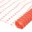 Essentials  Barrier Fencing Orange 50m