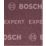 Bosch Expert N880 Metal Fleece Pads 140mm x 115mm Red 2 Pack