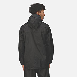 Regatta Stormbreak Waterproof Shell Jacket Black XXX Large Size 50" Chest